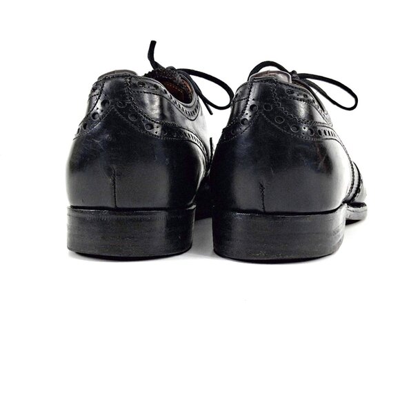 Church’s Custom Grade Black Leather Brogue Oxford Dress Shoes Men’s US 10 - Picture 5 of 13
